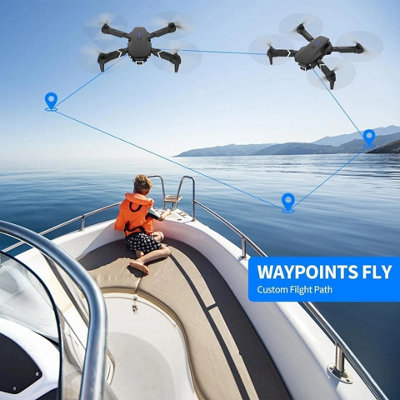 JNG Quadcopter drone 4K HD caméra drone pliable wifi 4 côté évitement d