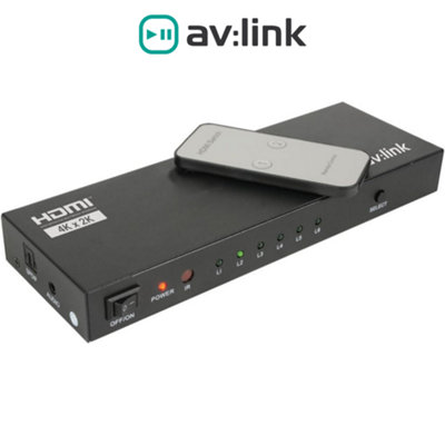4K HDMI 2.0 Switch / Splitter 2 Sources & 4 Display Outputs Price Comparisons | Compare The Build