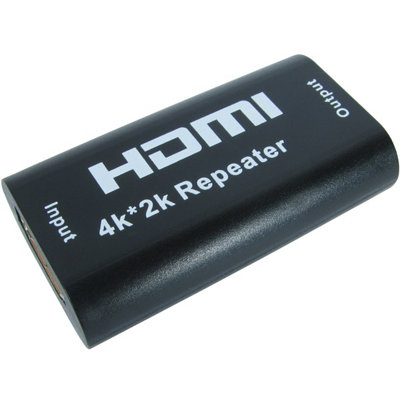 4K HDMI Signal Booster Repeater Over 35m Ultra HD Cable Extender Female Coupler
