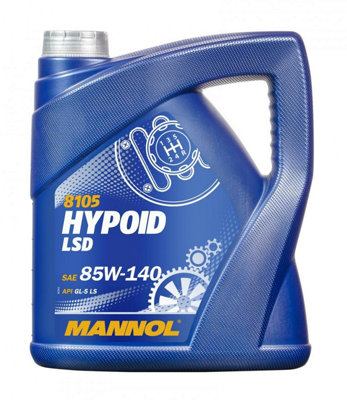 4L MANNOL Hypoid 85W-140 API GL-5 LS Differental Gear Oil MIL L 2105 D