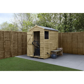 4LIFE Apex Shed 4x6 - Single Door - 1 Window