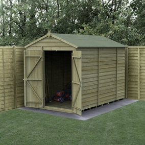 4LIFE Apex Shed 6x10 - Double Door - No Window