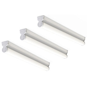 4lite High Performance LED Under Cabinet Link Light 570mm 3K Pack of 3