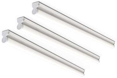 4lite High Performance LED Under Cabinet Link Light 870mm 4K Pack of 3