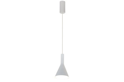 4lite LED Decorative Dimmable Pendant White | DIY At B&Q