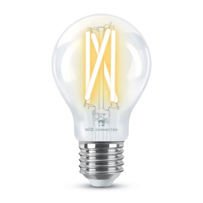4lite Smart Wiz Connected LED Bulb - Dimmable Filament A60 E27 WiFi and Bluetooth Control