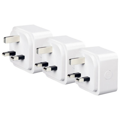 4lite WiZ Connected 3-Pin UK Smart Plug - Pack of 3 Price Comparisons | Compare The Build