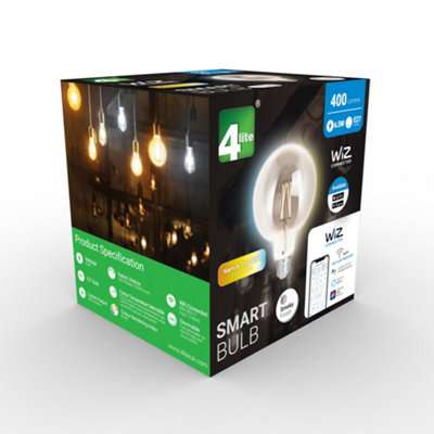 LED SMART WI-FI Globe G125 6.5W E27 Dimmable Bulb