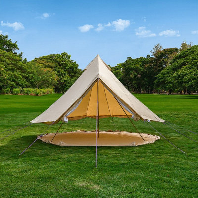 4m Bell Tent - Canvas Lite 200 - Sandstone
