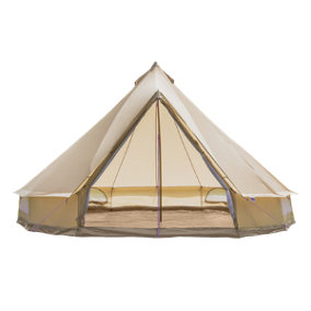 4m Bell Tent - Oxford Ultralite 100 - Sandstone