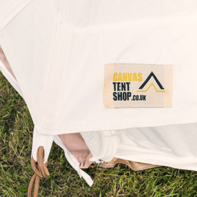 4m Kokoon Deluxe XL Bell Tent with Chimney Fitting - 100% cotton canvas - 9