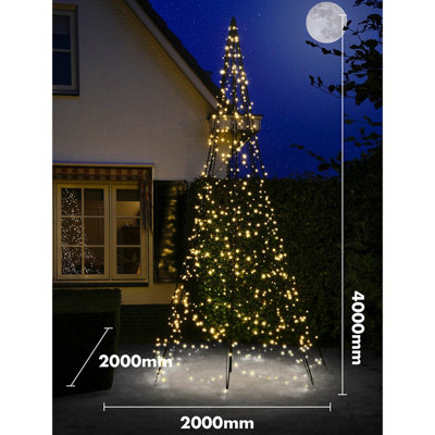 Shop 4m Outdoor Christmas Tree with 640 Warm White LED
