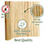 4m x 1.5m Bamboo Split Slat Fencing Screening Rolls for Garden Outdoor Privacy
