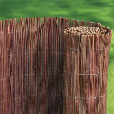 4m x 1m Premium Willow Fencing Screening Rolls