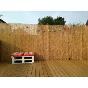 4m x 1m Reed Fencing Screening Rolls for Garden Outdoor Privacy