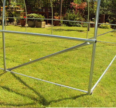4m x 2m (13' x 7' approx) Pro+ Poly Tunnel Frame Only