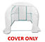 4m x 2m (13' x 7' approx) Pro+ White Polytunnel Replacement Cover