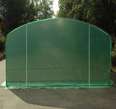 4m x 3.5m (13' x 11.5' approx) Pro Max Green Poly Tunnel