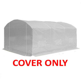 4m x 3.5m (13' x 11.5' approx) Pro Max White Polytunnel Replacement Cover