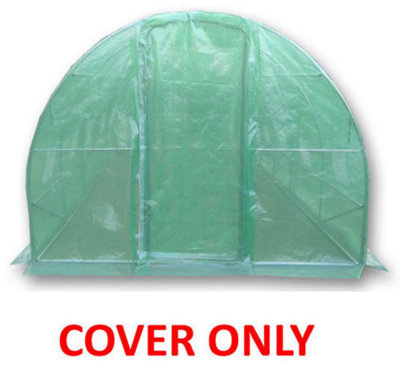4m x 3m (13' x 10' approx) Pro+ Green Polytunnel Replacement Cover