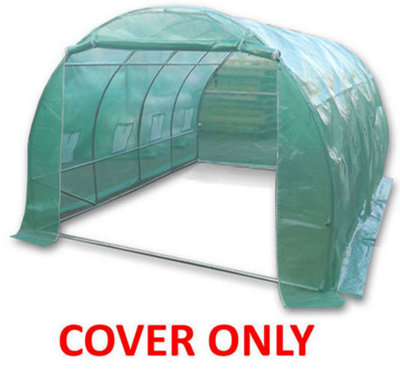4m x 3m (13' x 10' approx) Pro+ Green Polytunnel Replacement Cover