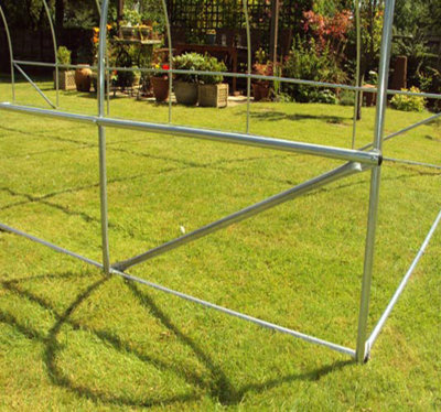 4m x 3m (13' x 10' approx) Pro+ Poly Tunnel Frame Only