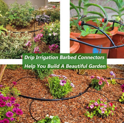 4mm Micro Irrigation Fitting Antelco Pipe Barbed Garden Watering ...