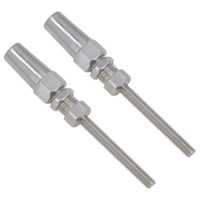 4mm Wire Cable Rope Rigging Stud Terminal Swageless DIY Fitting ...