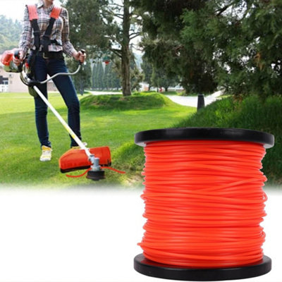 4mm x 100m Strimmer Line Heavy Duty Round Brushcutter Cord 4mm Dia 100m ...