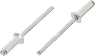 4mm x 16mm - Pack of 50 - ISO 15978 - Blind Pop Rivet Countersunk Head ...