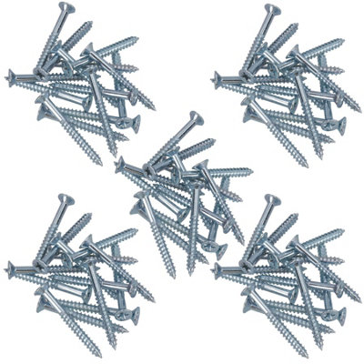 4mm x 38mm PZ2 Drive Countersunk Wood Chipboard Screws Fasteners 70pc Price Comparisons | Compare The Build