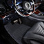 4Pc Black Heavy Duty Premium New Universal Rubber Mat Set Van Mats Grip Car