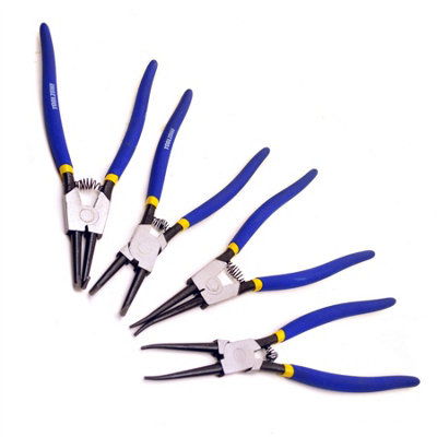 4pc Extra Large 13" Circlip Pliers Internal External O Ring Snap Ring Set