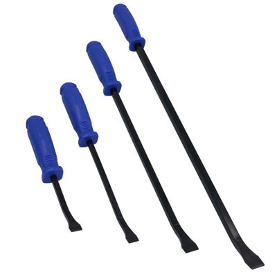 10 PRY/CROW BAR WTH RUBBER HANDLE Wreckng Breaker Trm Clp Removng