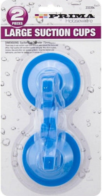 4Pc Large Suction Cups Home Office Multi Use Grip Glass Mirror Stick Kitchen Bathroom