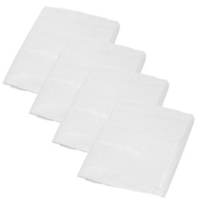 4pc Polythene Dust Sheets Cover For Decorating Painting Waterproof 9ft x 12ft