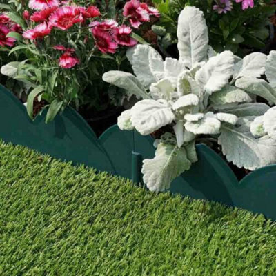 4pc Scallop Garden Edging Set 2.6M