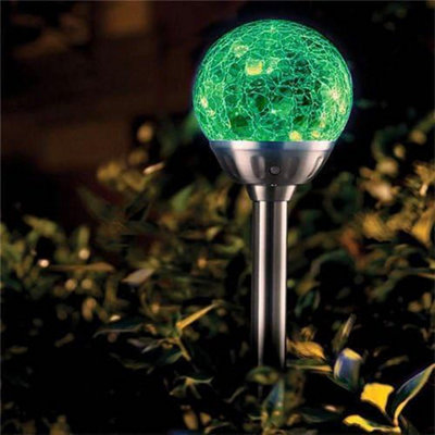 4pc Solar Powered Globe Lights Outdoor Solar Lights