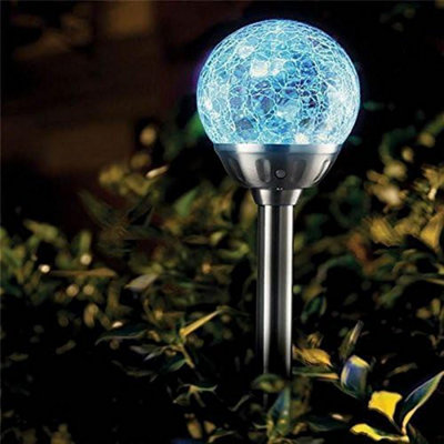 4pc Solar Powered Globe Lights Outdoor Solar Lights - 5