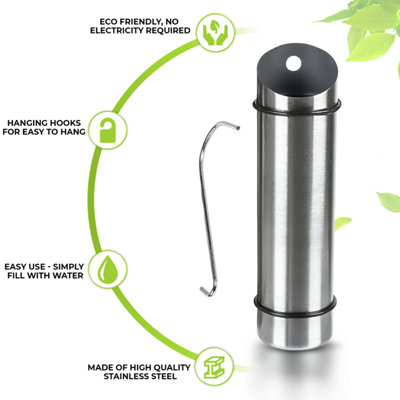 4Pc Stainless Steel Radiator Hanging Humidifiers Air & Water Humidity Control Set
