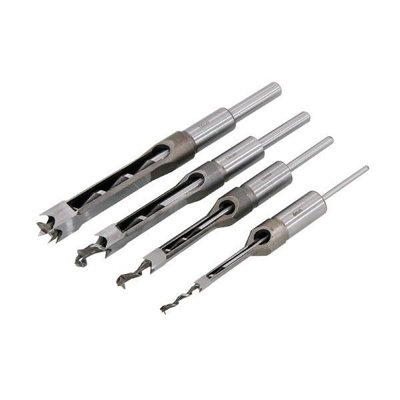 Wood square hole drill bit deals set