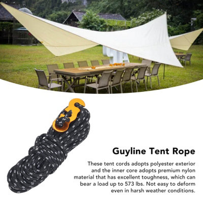 テント・タープ NULLPIXEL 3.8 ROPE CAMP GEEKS NullPixel W3.8 ROPE MULTI-USE WIDE ROPE Multi-purpose