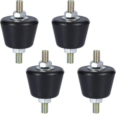4Pcs Air Conditioning Shockproof Rubber Pads, Vibration Isolation Brackets