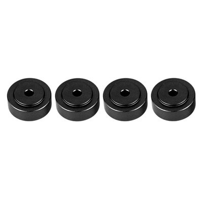 4PCS Black 20x8mm Aluminum Alloy Amplifier Feet Shock Absorbers