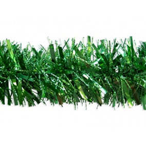 4Pcs Green Tinsel Tree Decoration 1.8m
