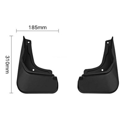 4Pcs Mud Flaps Splash Guards Fender Flares With Screws For MG 4 MG4 EV ...