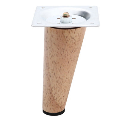 4Pcs Sloping Wooden Furniture Legs