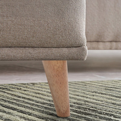 4Pcs Sloping Wooden Furniture Legs