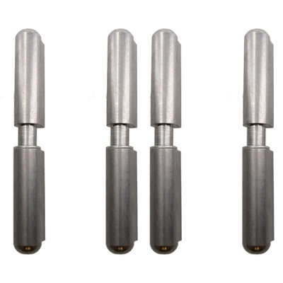 4pk Lift Off Stainless Steel Bullet Hinge Weld On 13x80mm Heavy Duty Door Hatch