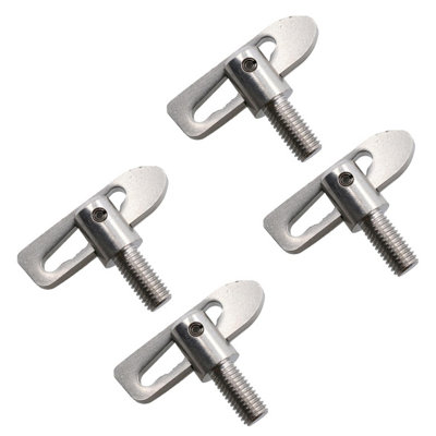 4pk M12 Threaded Stainless Steel Antiluce 19mm Fasteners Tailgate Drop Catch Price Comparisons | Compare The Build